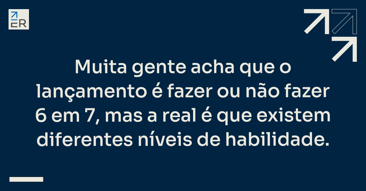 A jornada do lançamento - da faixa-branca à faixa-preta