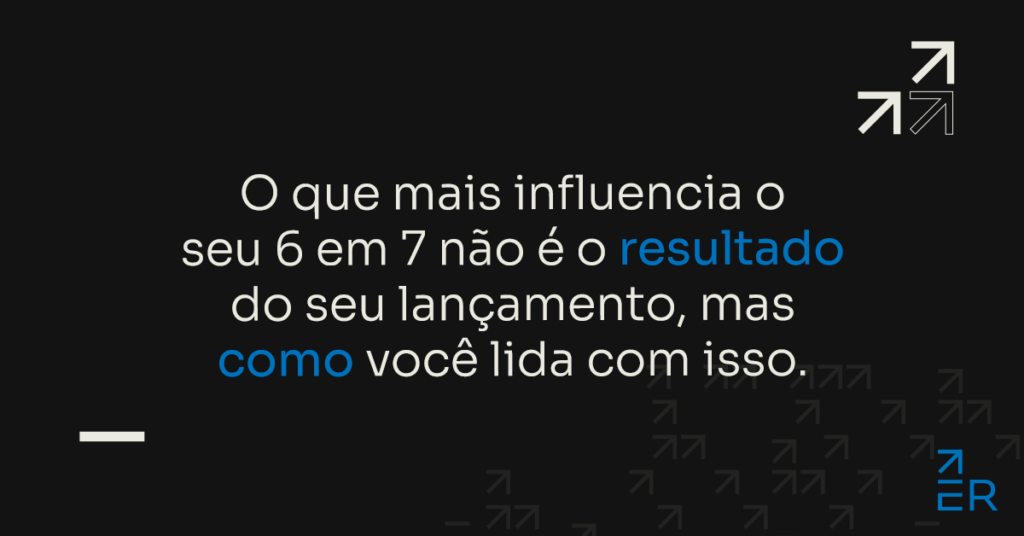 A mentalidade que separa o zero do 6 em 7