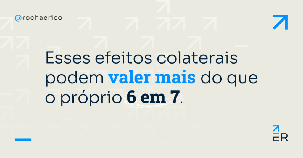 4 efeitos colaterais da jornada de lançamentos até o 6 em 7