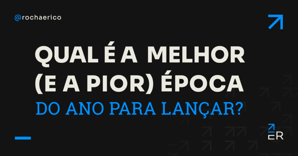 Existe sazonalidade para cada nicho no mundo dos lançamentos?